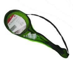 Imagem de Jogo Kit Raquete de Badminton com 2 raquetes e 2 Petecas