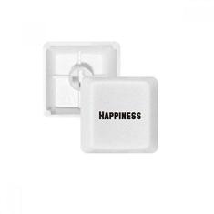 Imagem de Happiness Word Palavra inspiradora frases teclado mecânico PBT kit de atualização para jogos