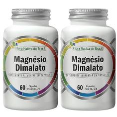 Imagem de KIt 2X Magnésio Dimalato 60 cápsulas - Flora Nativa