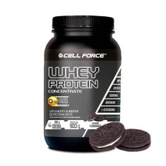 Imagem de WHEY PROTEIN CONCENTRATE - 900G COOKIES - CELL FORCE 