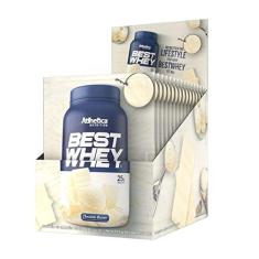 Imagem de Atlhetica Nutrition Best Whey Sachê (15 Sachês - 35G) - Sabor Chocolate Branco
