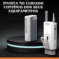 Imagem de Kit de Escovas de Limpeza Multiuso para Celular Fone de Ouvido Teclado