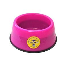Imagem de Comedouro Pesado Filhote Pequeno Rosa Mr Pet para Cães