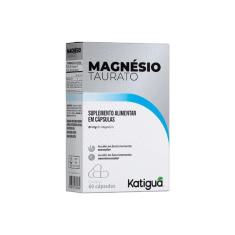 Imagem de Magnesio Taurato Katigua 850mg 60 capsulas