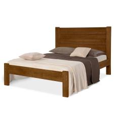 Imagem de Cama casal de madeira maciça Lara Atraente 