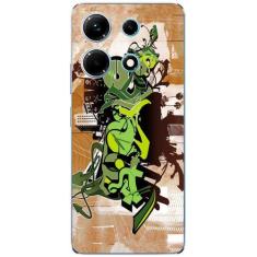 Imagem de Capa Adesivo Skin072 Verso Para Infinix Note 30 4G - Kawaskin