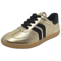 Imagem de Tenis Casual Conforto Metalizado Fashion Via Marte