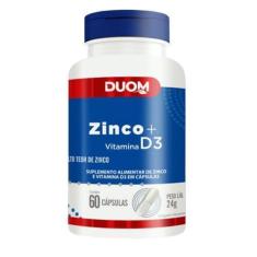 Imagem de Zinco + Vitamina D3 60cps Duom - Elo Natural