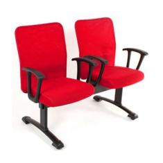 Imagem de Poltrona Diretor Em Longarina 2 Lugares Linha Tela Mesh - Design Offic