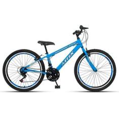 Imagem de Bicicleta Aro 24 Alum Axtek Sport Gold V-Brake Mtb 21V, Azul pantone, 