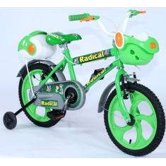 Imagem de Bicicleta Aro 16 Infantil Verde Jumbobaby