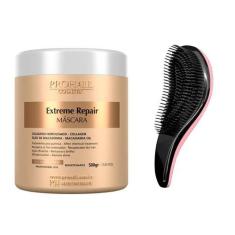 Imagem de Máscara De Nutrição Extreme Prohall 500G + Escova De Cabelo - Prohall