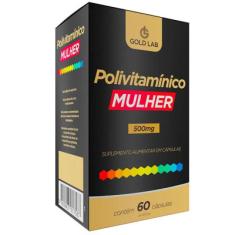 Imagem de Polivitamínico Mulher C/60 Cápsulas - Gold Lab