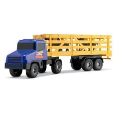 Imagem de Caminhao Horse Strada 49cm Com Cavalos - Silmar Brinquedos