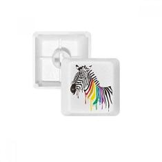 Imagem de Pinto LGBT teclado mecânico com padrão de cores arco-íris PBT kit de atualização para jogos