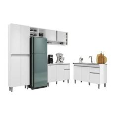 Imagem de Cozinha Modulada Vanessa Com Balcão Para Pia 120Mt Tatiane Sem Tampo B
