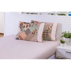 Imagem de Jogo Lençol Solteiro 2 Peças 1,90X0,90X16Cm 180 Fios