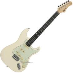 Imagem de Guitarra Elétrica Strato Tagima Woodstock Tg-500 Classic WH Branca