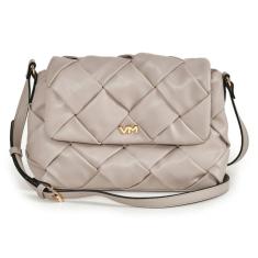 Imagem de Bolsa Via Marte Tiracolo Maxi Trama Alça Ajustável B2-529