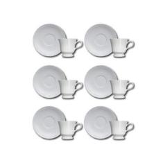Imagem de Conjunto de Xícaras para Café Germer Cottage em Porcelana 80 ml – 6 Peças