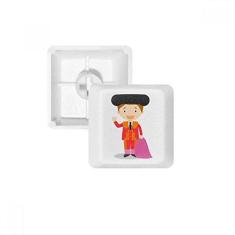 Imagem de Kit de atualização para jogos com teclado mecânico PBT  roxo Torero