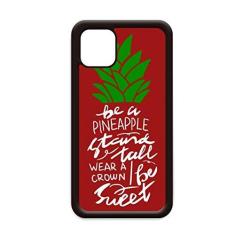 Imagem de Capa Be a Pineapple com citação alta de Natal para iPhone 11 Pro Max para Apple Mobile Case Shell