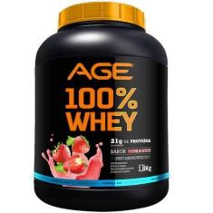 Imagem de Whey Protein 100% Concentrado - (1,8Kg) - Age