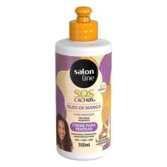 Imagem de Creme Para Pentear Sos Cachos Óleo de Manga Salon Line 300ml