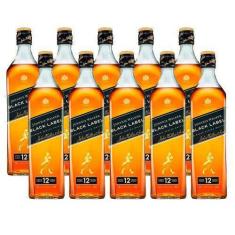 Imagem de Whisky Johnnie Walker Black Label 1L 10 Unidades