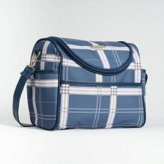 Imagem de Bolsa de Maternidade Hug Grande Nova Noruega Azul Marinho-Masculino