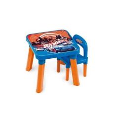 Imagem de Mesa Infantil com Cadeiras - Hot Wheels - Fun