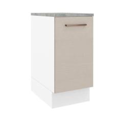 Imagem de Balcão 40 cm 1 Porta Branco/crema Agata Madesa