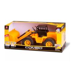 Imagem de Trator Roda Livre - Combo - Escavadeira - Cardoso Toys