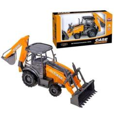 Imagem de Miniatura Retroescavadeira Case 580N Trator - Usual Brinquedos