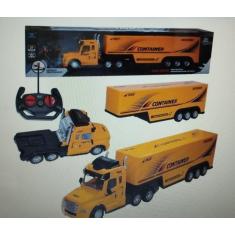 Imagem de Caminhão De Controle Remoto C/ Luz E Som - Container - Special Heavy T