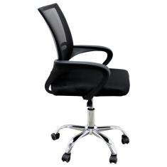 Imagem de Kit 2 Cadeiras de Escritório Mesh Assento Estofado Base Giratória 9050