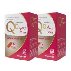 Imagem de Kit 2 Coenzima Q10 Gold 50mg 60 Caps Maxinutri