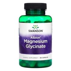 Imagem de Glicinato de Magnésio 133mg Swanson 90 Caps Importado