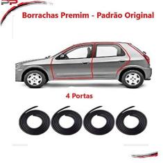 Imagem de Kit Borracha Das Portas Corsa Celta Prisma 4 Portas Premium