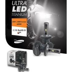 Imagem de Ultra Led Shocklight Titanium 10.000 Lumens 6000K H4