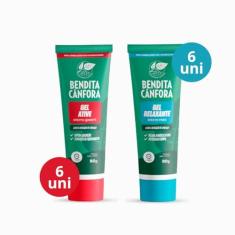 Imagem de KIT MASSAGEM BENDITA CÂNFORA: 6 ATIVE + 6 RELAXANTE