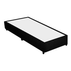 Imagem de Cama Box Base Solteiro Chenille Black (88x188x25) - Plumatex