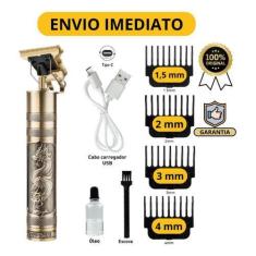 Imagem de Máquina De Cortar Cabelo Aparador De Pelo E Barba Acabamento - Fxconec