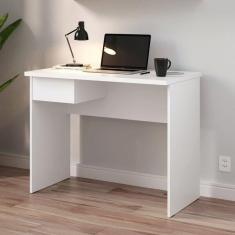Imagem de Escrivaninha 1 Gaveta 96cm Mdf Attuale Branco