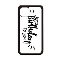 Imagem de Capa estilo citação Happy Birthday to You para iPhone 11 Pro Max para Apple Mobile Case Shell