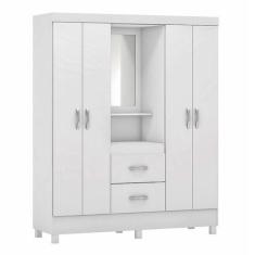 Imagem de Guarda Roupa Infantil Lord Branco Rosa Flex - Demóbile - Demobile