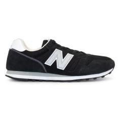 Imagem de TENIS NEW BALANCE 373V2 MASCULINO BLACK/SILVER, Calçados Masculinos, PRETO/PRATA, 42