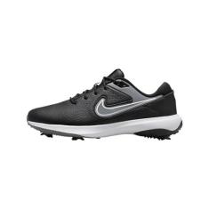 Imagem de Nike Tênis de golfe masculino Victory Pro 3 (Wide) (DX9028-101, branco/platina pura/preto), Preto/cinza claro-branco, 41