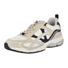 Imagem de Calvin Klein Tênis masculino Pacific, Cinza claro/azul-marinho 050, 38