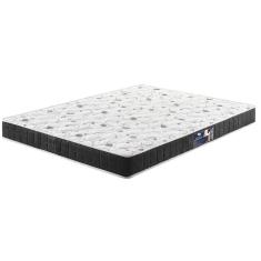 Imagem de Colchão King Size Espuma D70/D28 Atlanta Branco 193x203x17cm Dupla Face Bordado